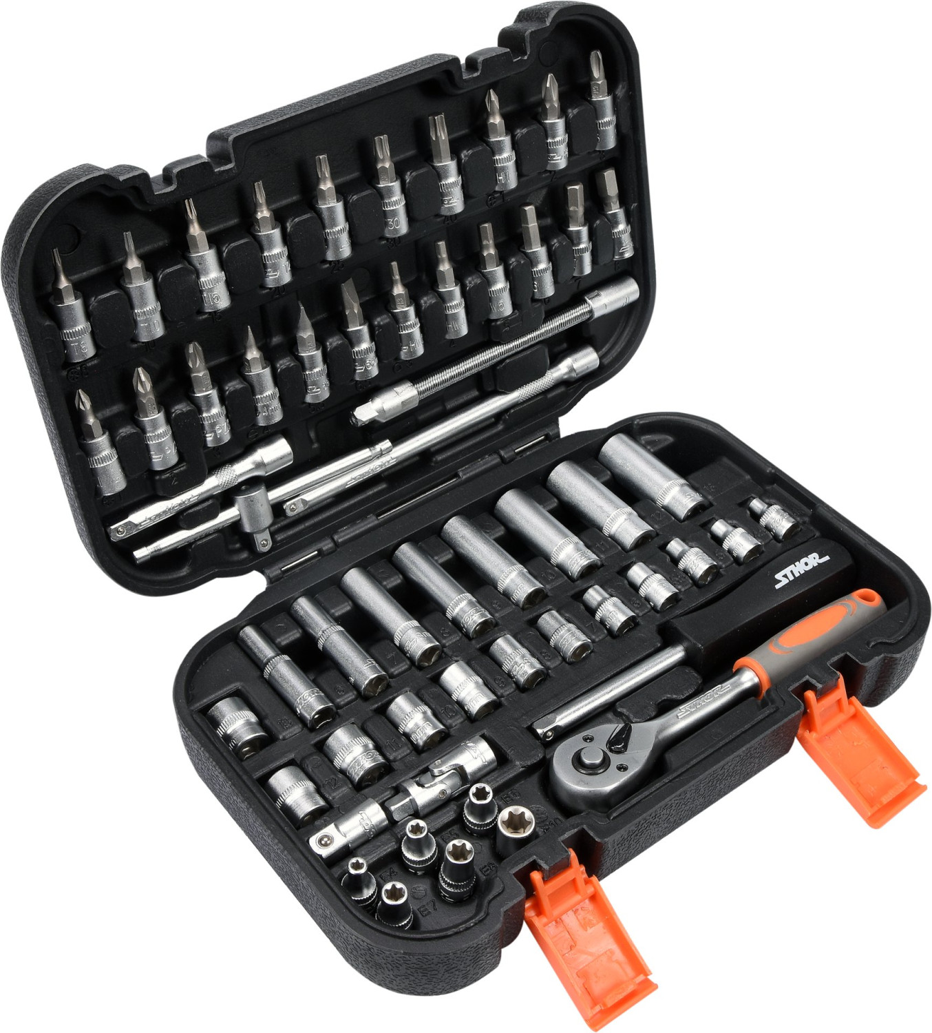 TOOL SET 1/4" 56PCS 58643 STHOR