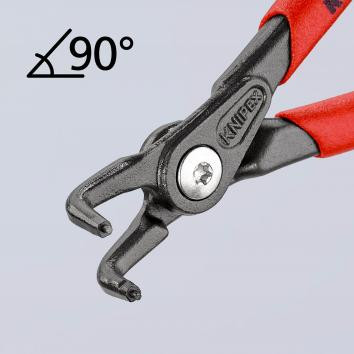 Replės sulenktais galais A11 10-25mm, 4921A11 KNIPEX