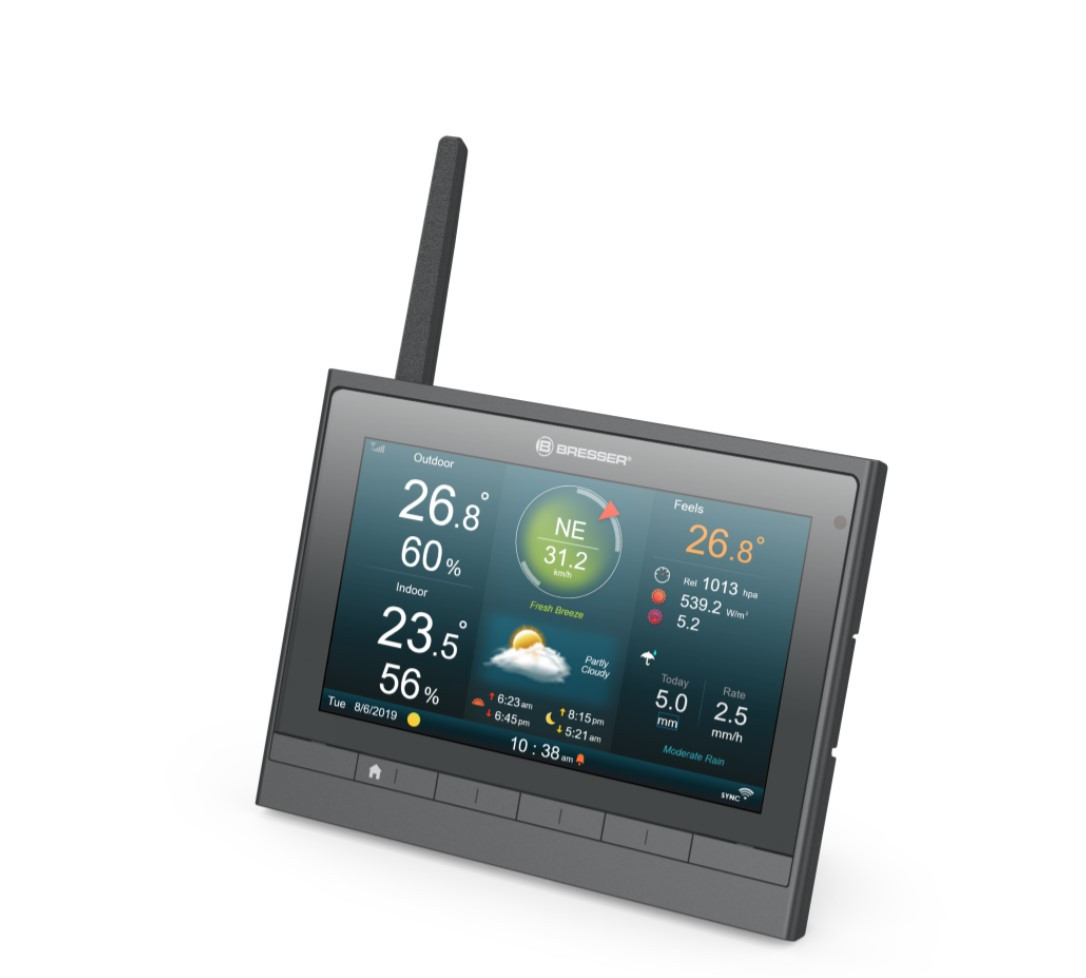 Meteorologinė stotis MeteoChamp HD WLAN 7-in-1 L7003510 BRESSER