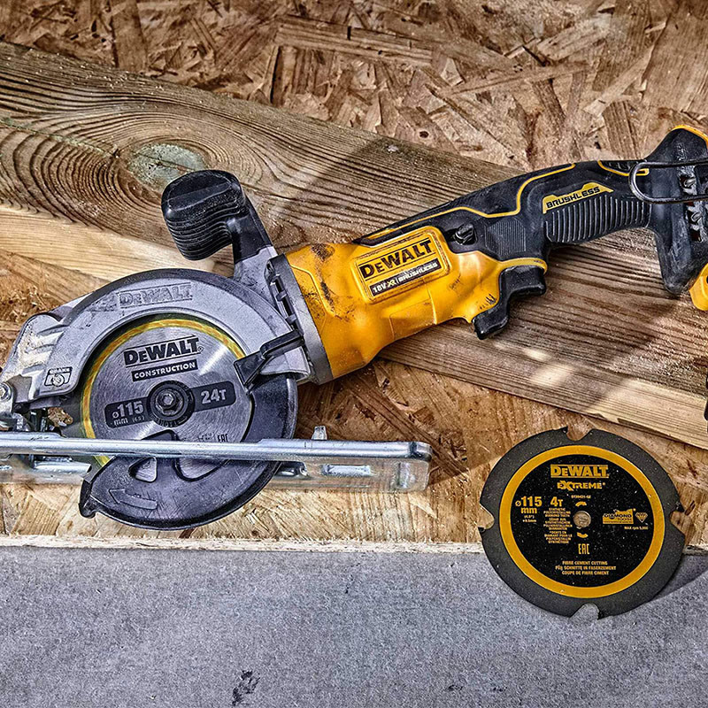 Cordless circular saw Li-Ion 18V 115mm DCS571N-XJ DEWALT