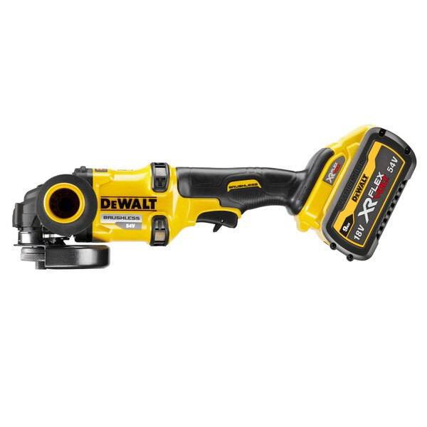 Lenķa slīpmašīna 54V (2x9.0Ah) DCG418X2 DEWALT