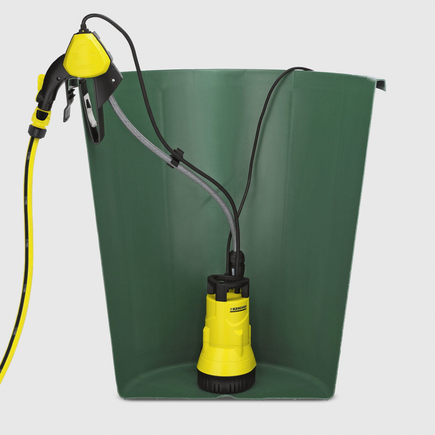 Ūdens mucas sūknis 400W BP 1 Barrel-Set, 3800l/h, 1.645-465.0 KARCHER