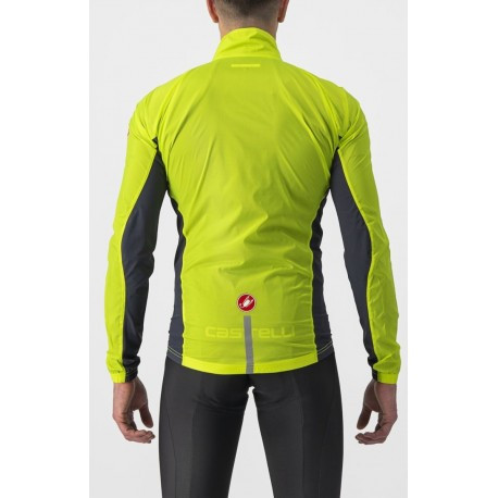 Velo jaka SQUADRA Strech Jacket, izmērs: XL, Light Black/Dark Gray, 8050949395158 CASTELLI