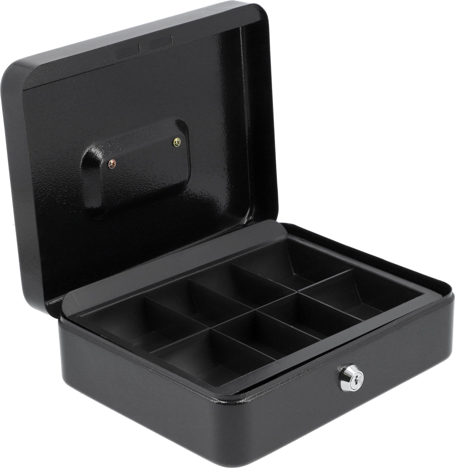 CASH BOX 250x200x90MM BLACK 78626 VOREL