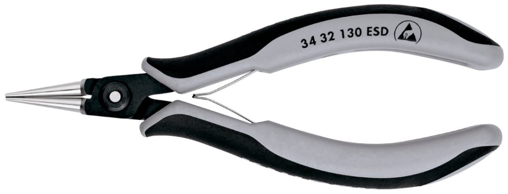 Precision Electronics Gripping Pliers ESD 3432130ESD KNIPEX