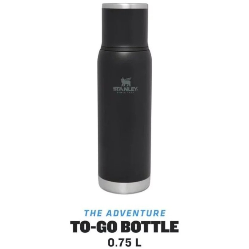 Termosas The Adventure To-Go Bottle 0,75L, juodas; 2810818010 STANLEY
