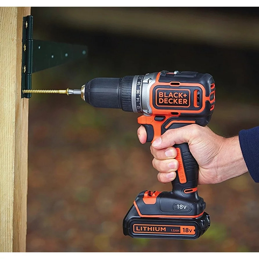 Black & Decker BL186N-XJ Black & Decker BL186N-XJ 18V Brushless Ličio jonų gręžtuvas