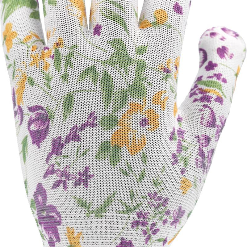 GARDEN GLOVES TYPE: C SIZE: 8" 74123 FLO