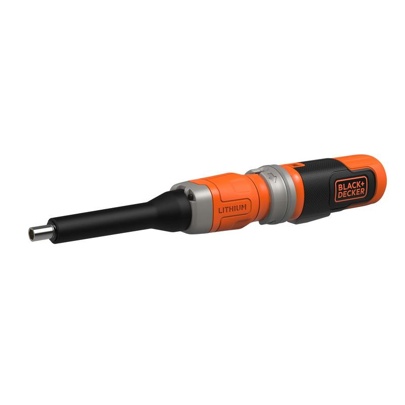 3.6V In-Line Screwdriver with 5 bits BCF602C-QW BLACK DECKER