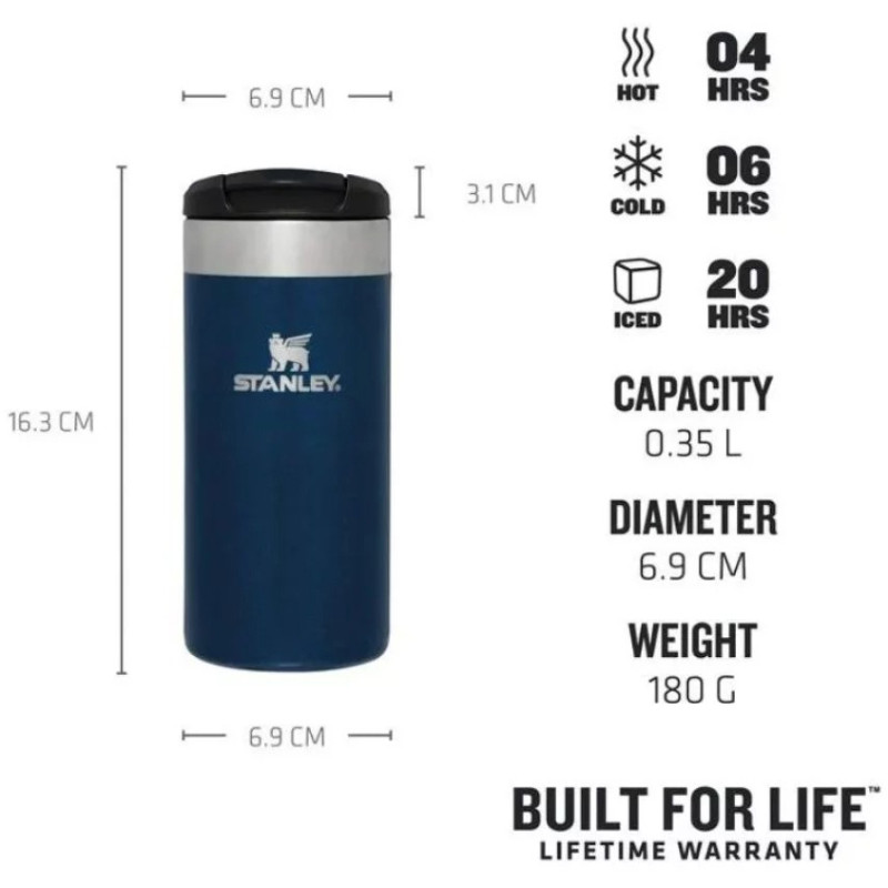 Terminis puodelis The AeroLight Transit Mug 0,35 L mėlynas; 2810788074 STANLEY