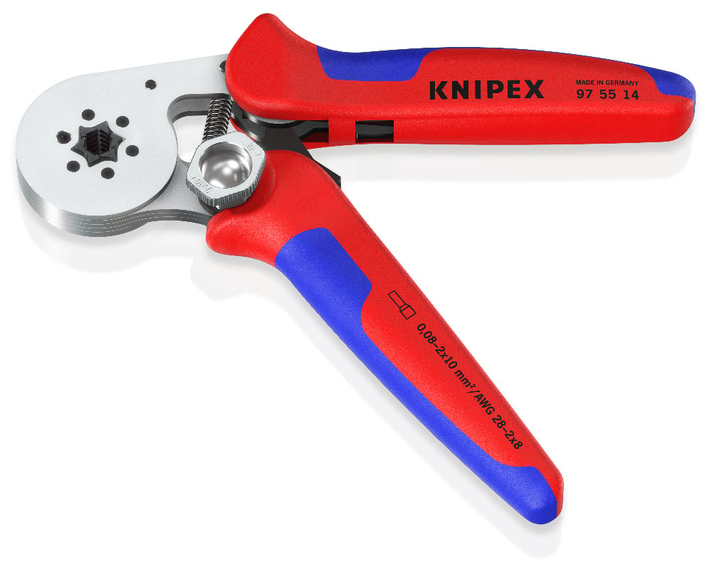 Self-Adjusting Crimping Pliers for wire ferrules 975514 KNIPEX