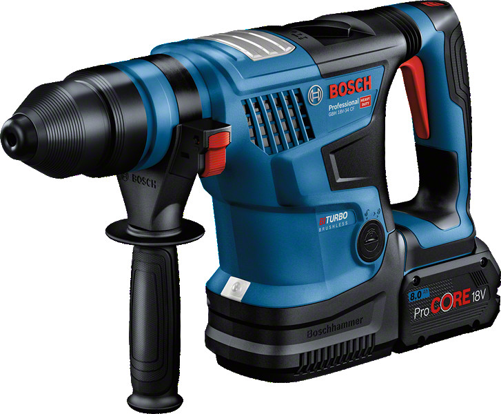 Cordless rotary hammer biturbo with sds plus GBH 18V-34 CF PROFESSIONAL, 0611914021 BOSCH