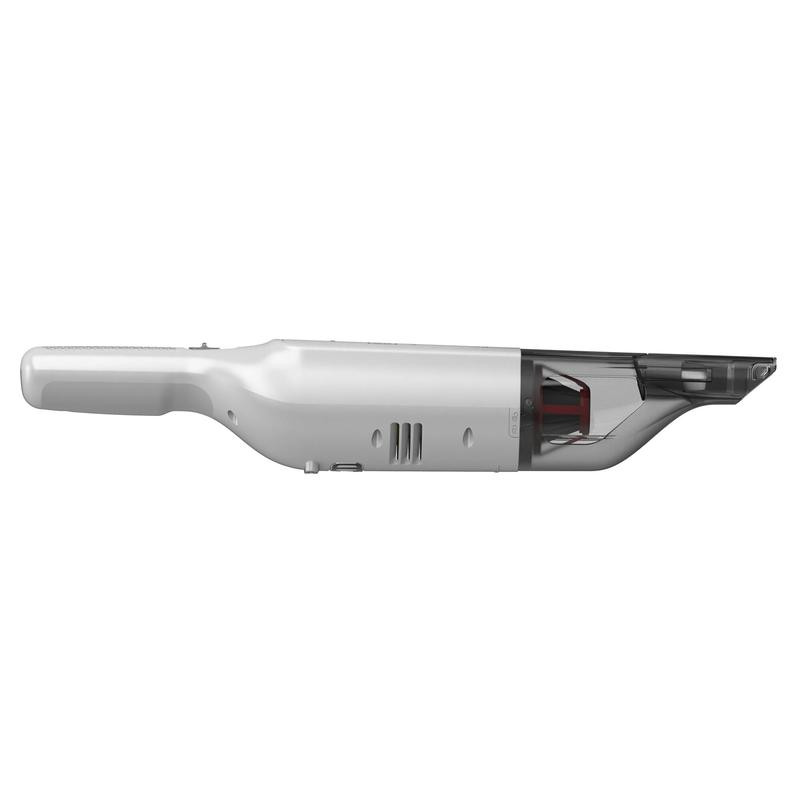 12V rankinis dulkių siurblys SLIM HANDVAC 1.5AH JACK PLUG WHITE HLVC315J11-QW BLACK DECKER