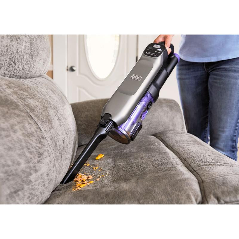 21.6V 4Ah Floor Extension Stick Vacuum, Brushless BHFEA640WG-QW BLACK DECKER