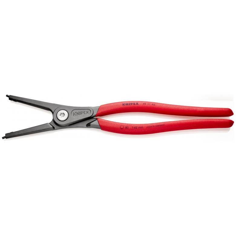 Sprostgredzenu stangas ar taisniem galiem A4 85-140mm 4911A4 KNIPEX