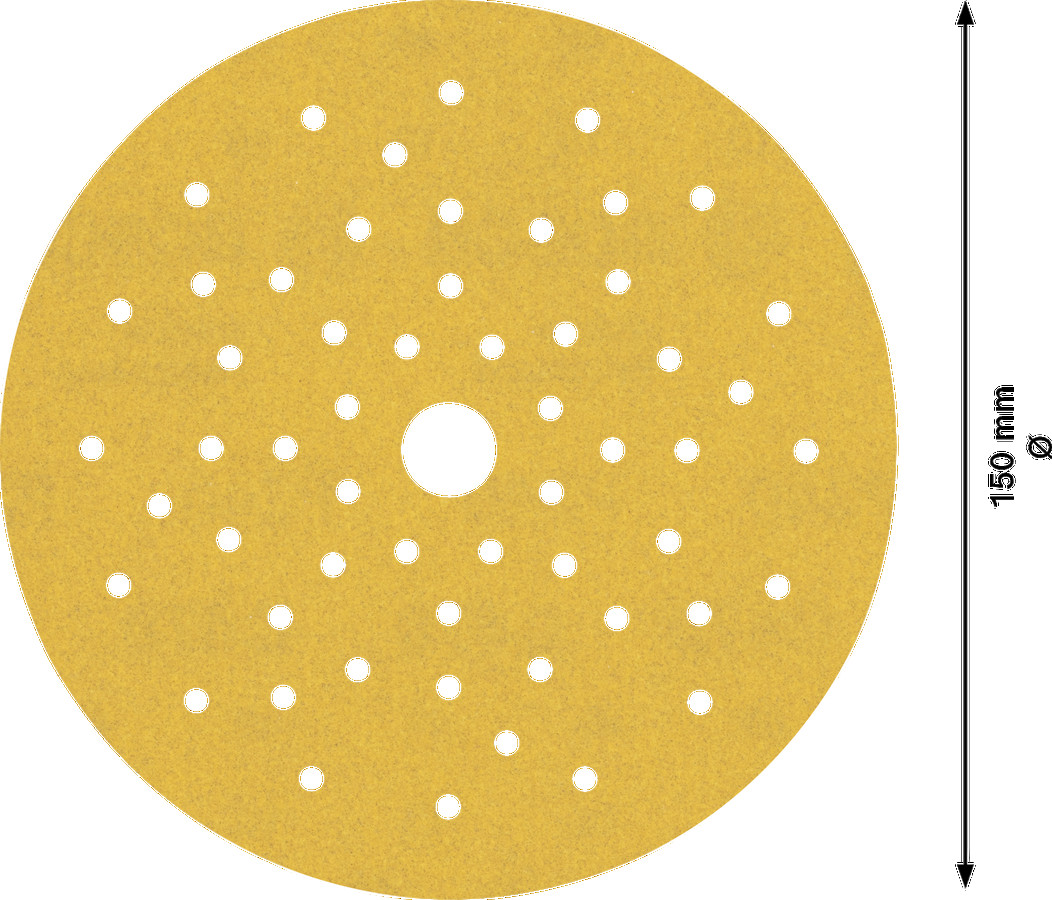 C470 smilšpapīrs 150 mm K60/120/240, 6 gab., Ekscentra slīpmašīnām, ekscentra slīpmašīnām ar putekļu maisu EXPERT C470 SLĪPDISKU KOMPLEKTS, 2608901111, BOSCH