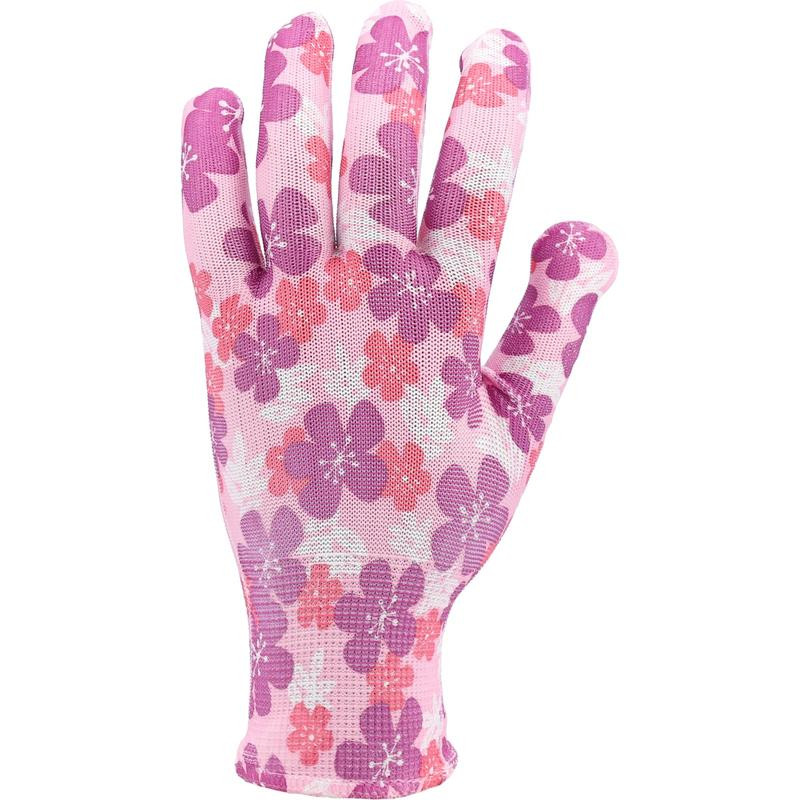 GARDEN GLOVES TYPE: B SIZE: 8" 74121 FLO