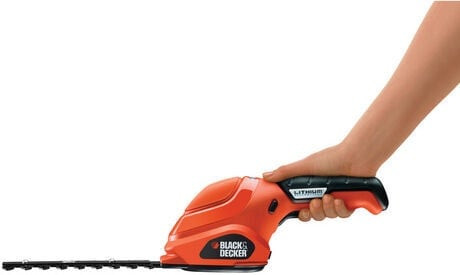 „Black & Decker“ akumuliatorinės žirklės GSL300 3,6V oranžinė