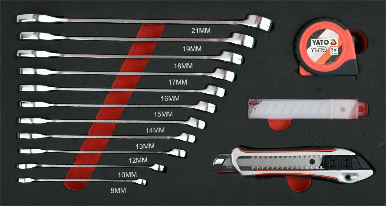 Tool Troley 3 Parts With Tools YT-09104 YATO