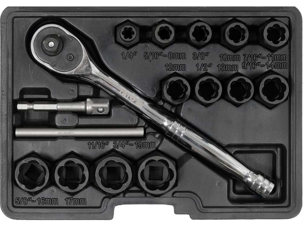 Bolt And Nut Remover Set YT-05897 YATO