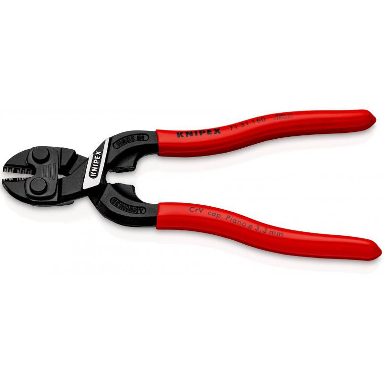 Skrūvju/stiepļu knaibles COBOLT S 160mm 7131160 KNIPEX