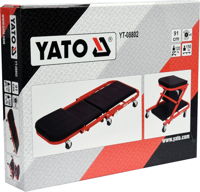 Лежак-сиденье для ремонта YT-08802 YATO
