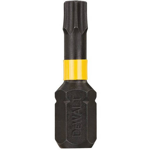 DEWALT antgalių komplektas 25mm TORX T25x5vnt