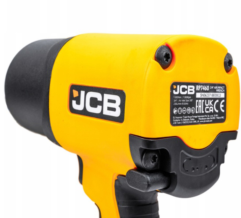 Pneimatiskā uzgriežņu atsleģa 3/4", JCB-RP7460 JCB