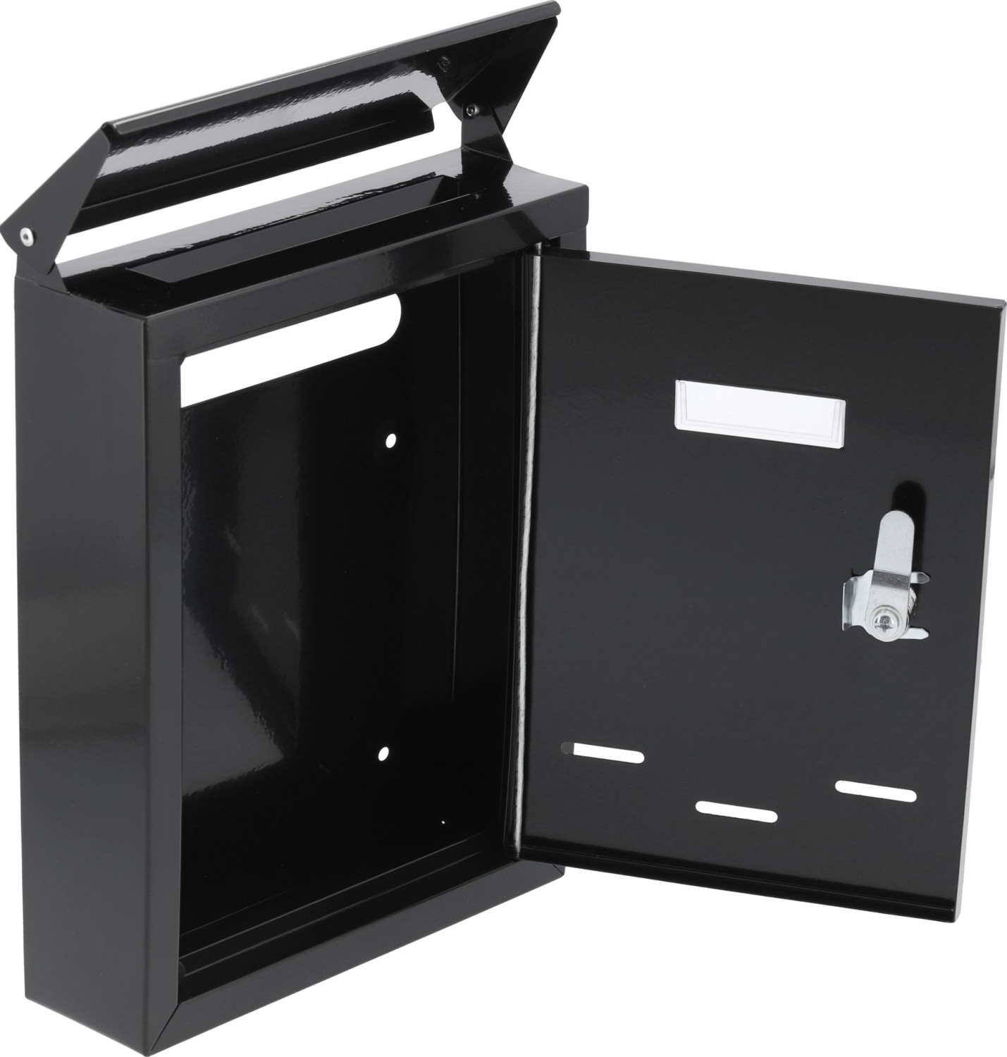 MAIL BOX 285x200x60MM BLACK 78540 VOREL