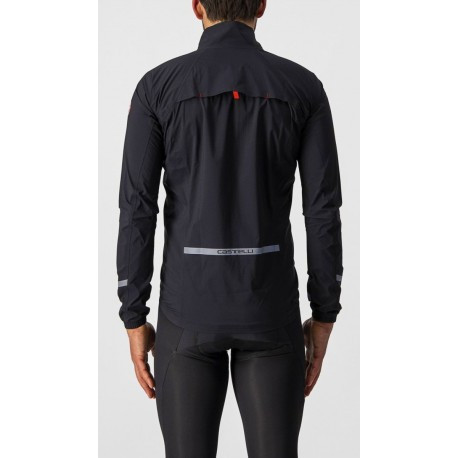 Velo jaka EMERGENCY 2 Rain Jacket, izmērs: L, Light Black, 8050949394151 CASTELLI