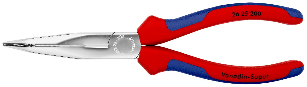 Snipe Nose Side Cutting Pliers 2625200 KNIPEX