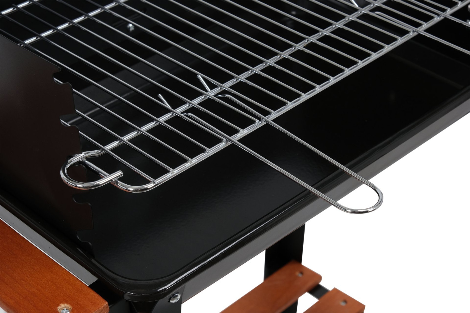 CHARCOAL GRILL W/ SHELF GRATE 48X26.5CM 99907 LUND