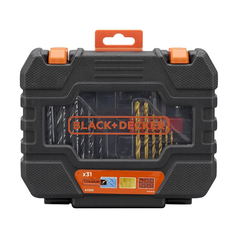 31 gab. Piederumu komplekts A7233-XJ BLACK DECKER