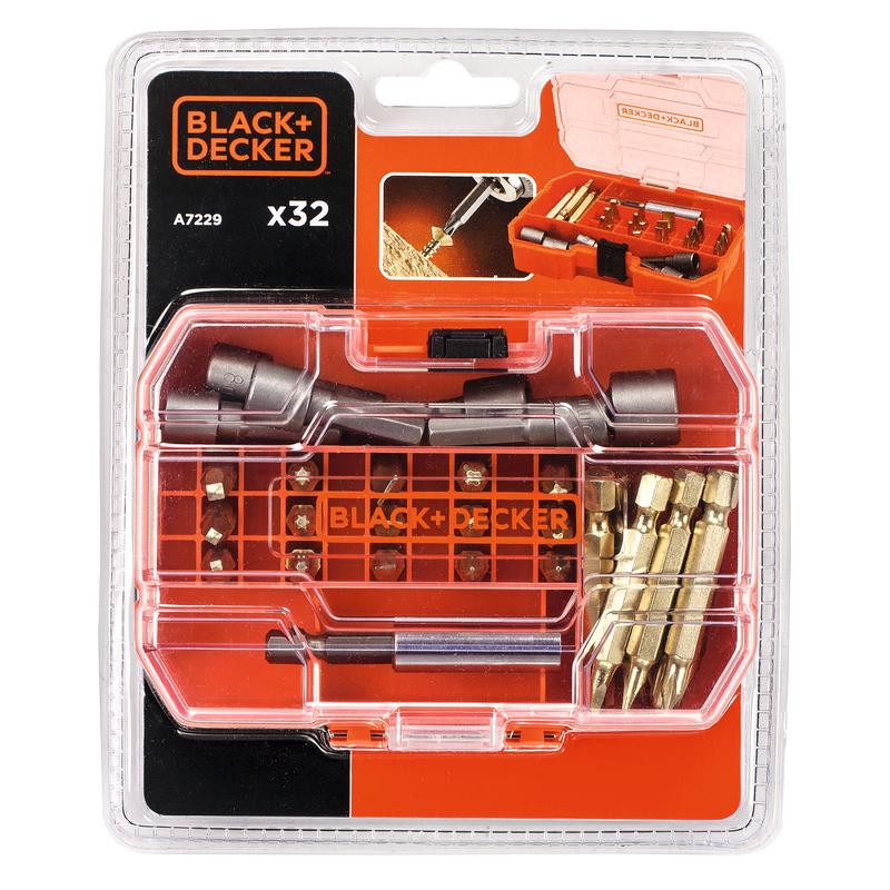 32 Pce Screwdriving Set A7229-XJ BLACK DECKER