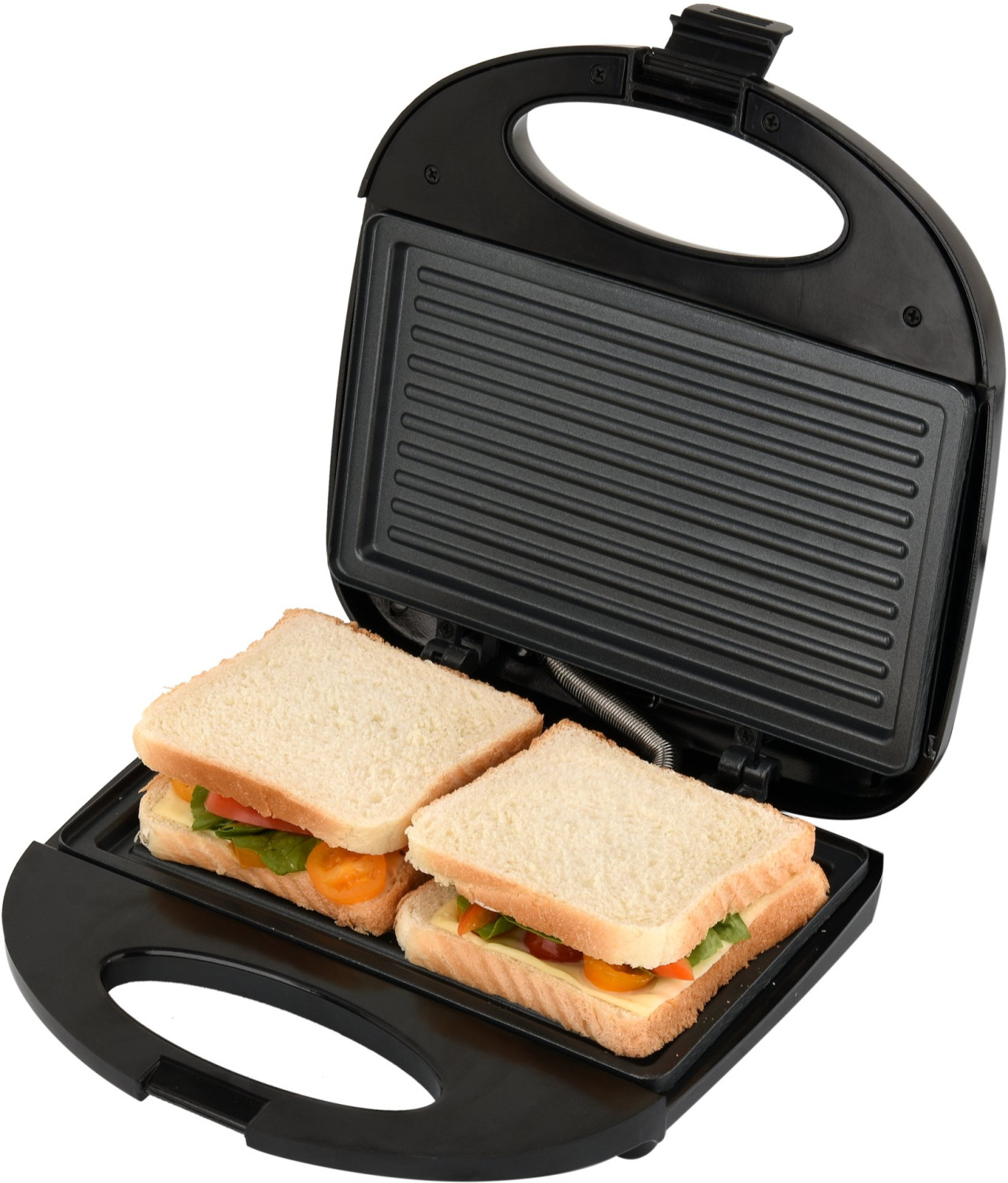 SANDWICH MAKER 750W, GRILL PLATE, BLACK 67523 LUND