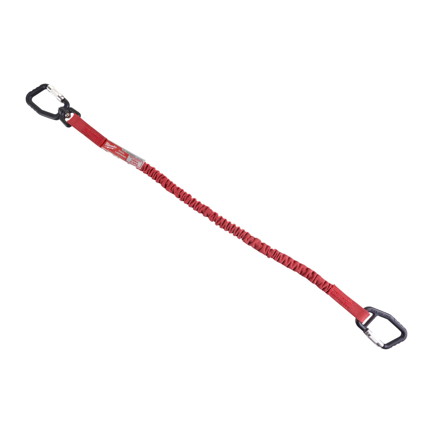 Drošības siksna ar 2 karabīnēm 4.5kg 780mm 4932471429 MILWAUKEE