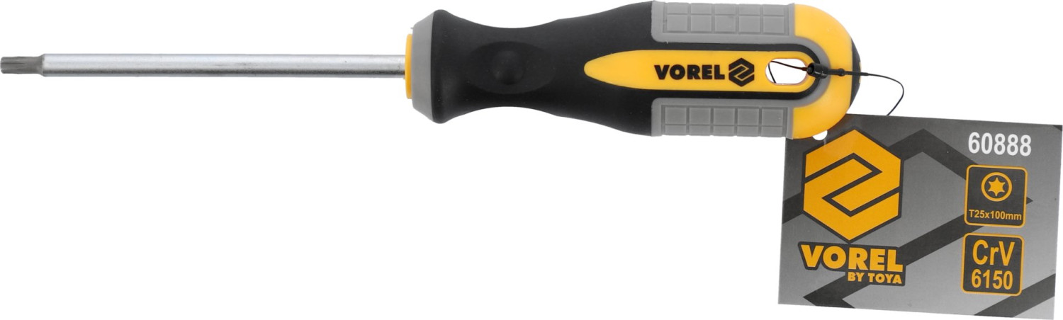 TORX SCREWDRIVER T25x100MM 60888 VOREL