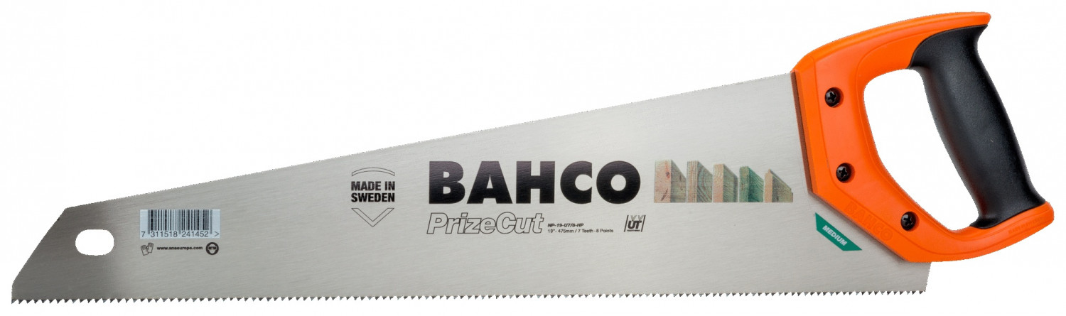 Pjūklas medienai 550mm 22 Prize Cut NP-22-U7/8-HP BAHCO"
