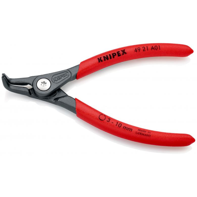 Replės sulenktais galais A01 3-10mm, 4921A01 KNIPEX