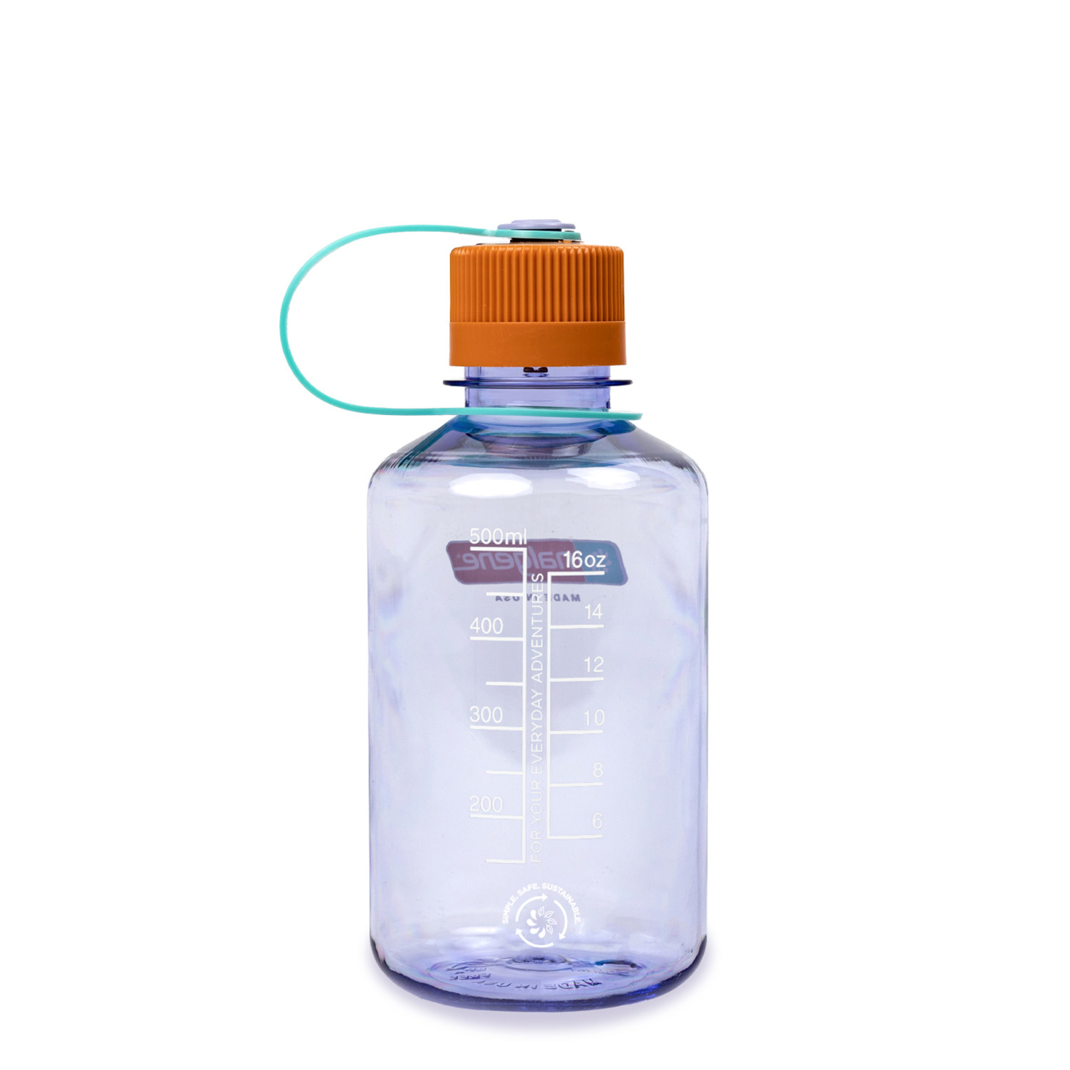 Ūdens pudele 'NM Sustain', 0,5 L, ametrīna krāsa, R078847, NALGENE