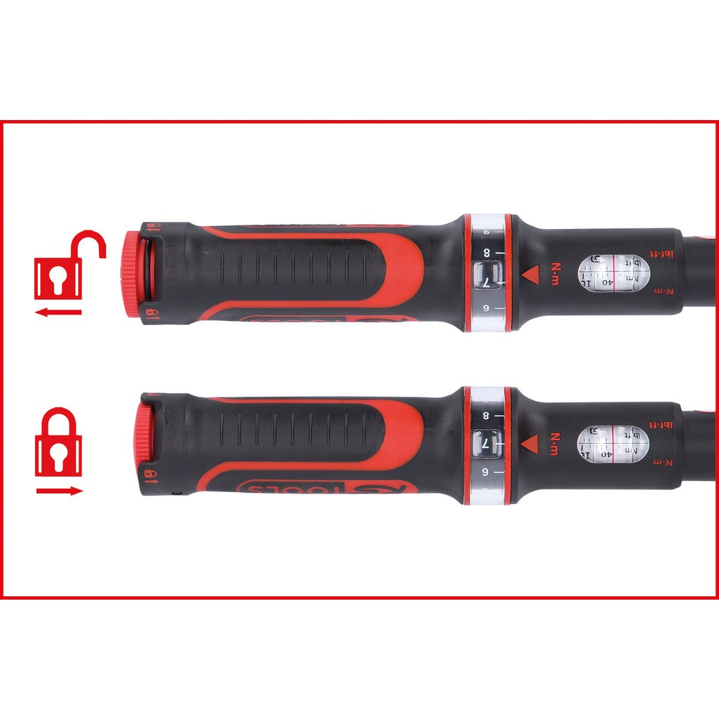 Momentvõti ERGOTORQUE Precision ½´´, 60-320Nm 1/2´´, 60-320Nm, KS Tools