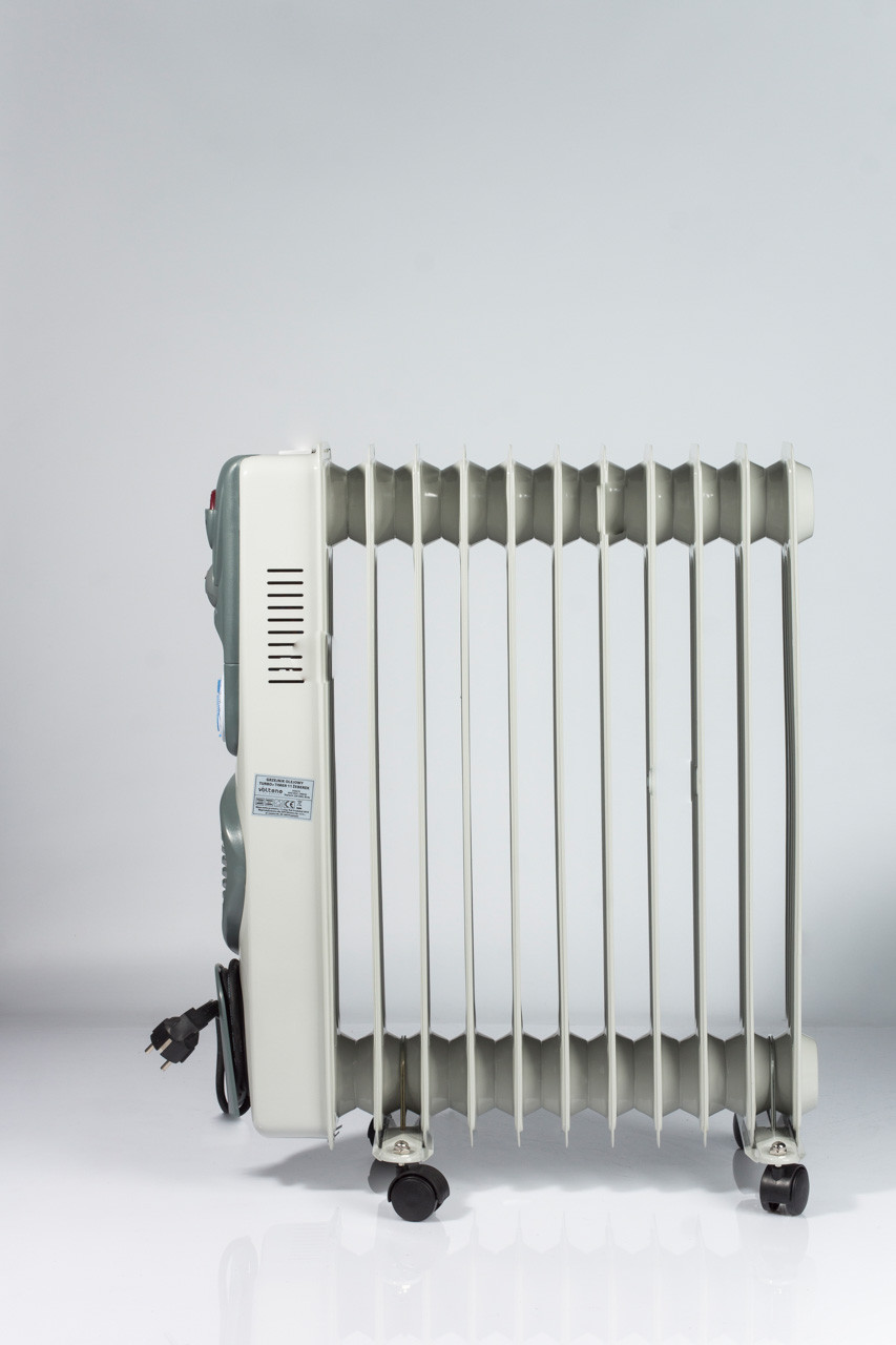 Eļļas sildītājs ar ventilatoru 2000W 11 sekcijas VO0275 VOLTENO