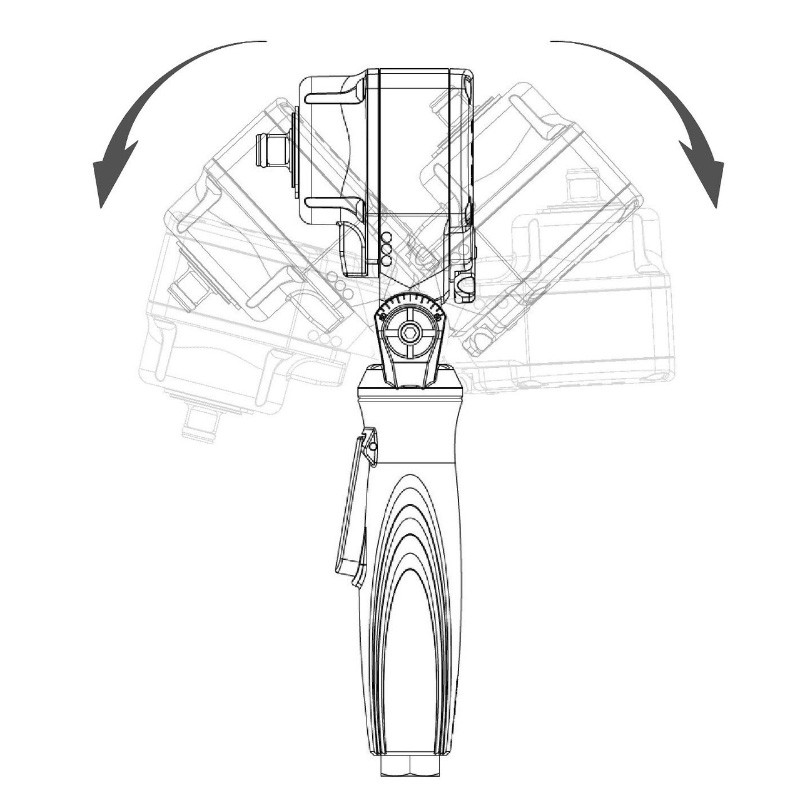 Pneimatiskā uzgriežņu atslēga, 1/2",  500Nm, K9903 KAMASA TOOLS