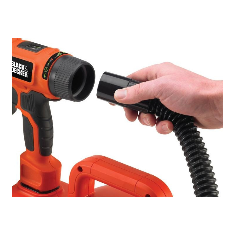 Dažymo pistoletas „Black & Decker“ 450 W, 1200 ml (HVLP400)