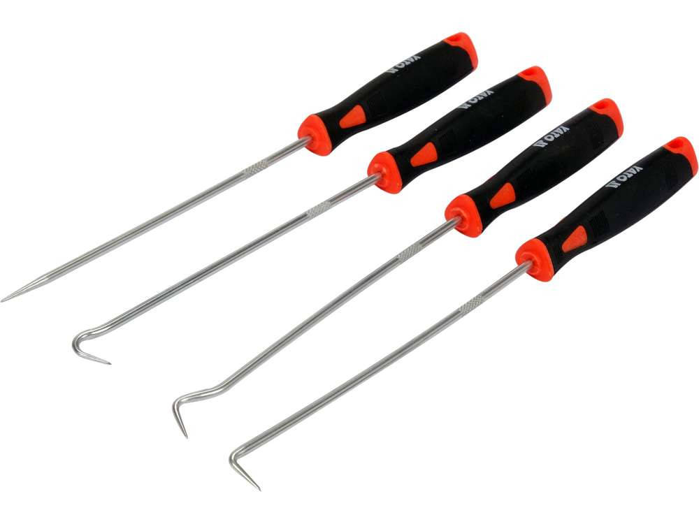 4 Pc Long Pick And Hook Set YT-08429 YATO