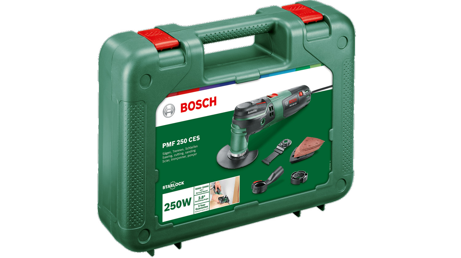 Daudzfunkciju instruments PMF 250 CES, 0603102100 BOSCH