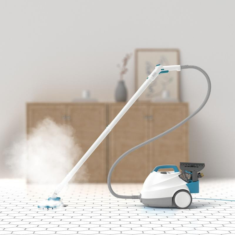 2300W pressurised steam-mop with 14 accessories BHSMP2314-QS BLACK DECKER