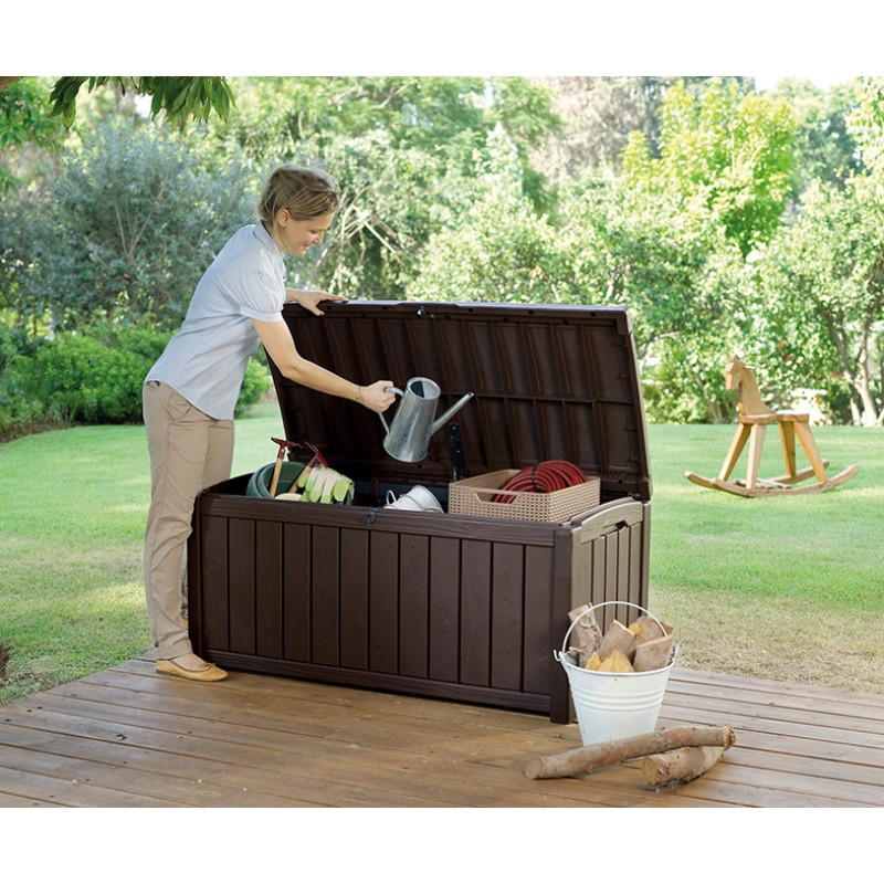 Daiktadėžė Glenwood Storage Box 390L ruda 29193522590 KETER