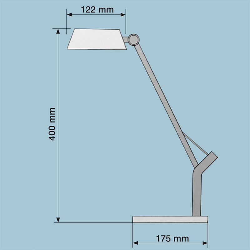 Stalinė lempa 48 SMD LED TS1817 TIROSS