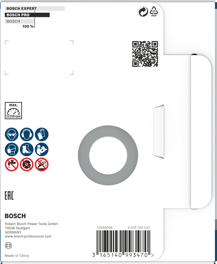 Dimanta kausveida disks 125 x 22.23 mm Concrete, Betona slīpmašīnām PRO CONCRETE KAUSVEIDA DISKS, 2608601762, BOSCH